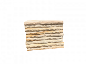 Sandstone wall capping - Rock faced