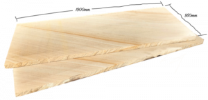 Sandstone slabs