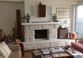 Stone Fireplace with hearth and mantle clontarf