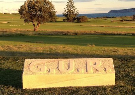 golf course signs ground under repair