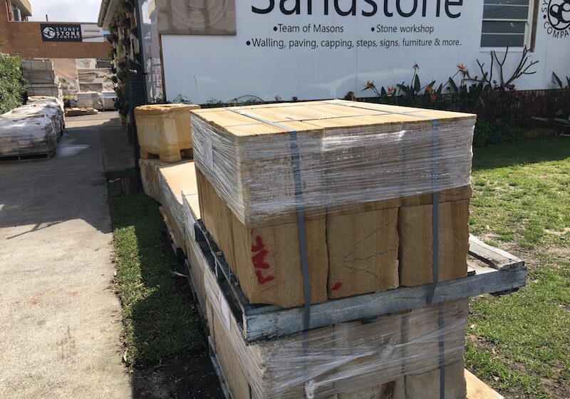 quarry sawn blocks at yard in brookvale 800pix quarry sawn blocks at yard in brookvale, 6 on a pallet